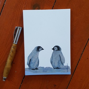 Singuin : DIN A5 Pinguin Notizheft gepunktet - 120 Seiten gepunktetes  Pinguin Notizbuch für Notizen in Schule, Universität, Arbeit oder zuhause.  - Eine tolles Geschenk für Ihre Liebsten. (Paperback) 
